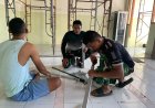 Semangat Gotong Royong Satgas TMMD Kodim Gresik dan Warga Bangun Harapan Baru untuk Ibu Sri Cendani 