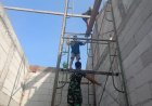 TMMD Ke-128 Kodim 0817/Gresik, Semangat Prajurit dan Warga Wujudkan Rumah Layak untuk Bapak Sumaun