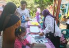 Posyandu TMMD Ke-128 Kodim 0817/Gresik Jadi Pusat Layanan Kesehatan Anak